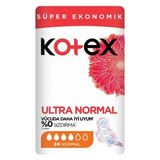Kotex Ultra Hijyenik Ped Normal 24'lü 4 Adet Sızıntı Önleyici Teknoloji ile Gün Boyu Konfor