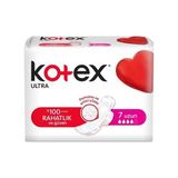 Kotex Ultra Uzun Hijyenik Ped 7 'li x 24 Adet %100 Pamuksu Rahatlık ve Güven