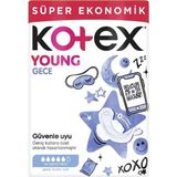 Kotex Young Hijyenik Ped Gece Süper Ekonomik 16'lı