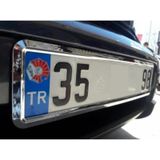 Koto 2 Adet Nikelajlı Plakalık Yeni Nesil Krom Plakalık 1 Takım 473374398