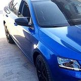 KOTO Batman Yarasa Ayna Kapağı Skoda Octavia MK3 2013 2020 ile Uyumlu