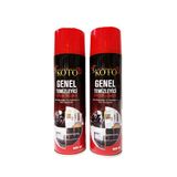 Koto Genel Temizleyici Cam Ekran Yüzey Plastik Deri Anti Static Cleaner Susuz Kopuk Temizleme 2 Adet