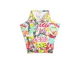 Koton 0D1 Kız Çocuk Ekru Desenli Mickey Mouse Lisanslı Sweatshirt