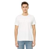 Koton 0YAM12002LK Beyaz Erkek T-Shirt