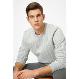 Koton 0YAM71365MK Gri Erkek Sweatshirt