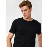 Koton 1KAM12141LK Beyaz Erkek T-Shirt
