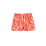 Koton 35H Erkek Çocuk Deniz Kabuğu Baskılı Pembe Desenli Deniz Şortu
