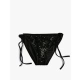 Koton 3SAK00156BM Siyah Kadın Payetli Bikini Altı