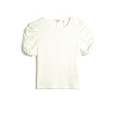 Koton 3SAK50008UK Kırık Beyaz Kadın T-shirt