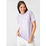 Koton 3SAL10066IK Lila Kadın T-Shirt