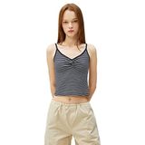 Koton 3SAL30044IK7S1 Lacivert Kadın Crop Atlet