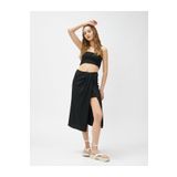 Koton 3SAL70006IK Drapeli Kadın Etek
