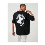 Koton 3SAM10075HK Siyah Erkek T-Shirt
