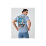 Koton 3SAM10087HK Mavi Erkek T-Shirt