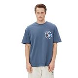 Koton 3SAM10852HK Lacivert Erkek T-shirt