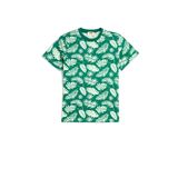 Koton 3SKB10186TK Yeşil Çizgili Erkek Çocuk T-shirt