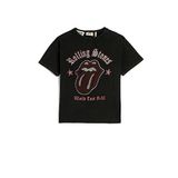 Koton 3SKB10528TK Siyah Erkek Çocuk T-shirt