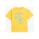 Koton 3SKB10538TK Sarı Erkek Çocuk T-shirt