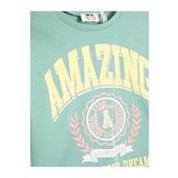 Koton 3SKG10059AK Yeşil Kız Çocuk T-shirt