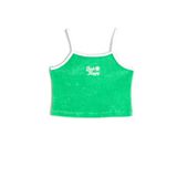 Koton 3SKG30041AK Yeşil Crop Kız Çocuk Bluz