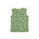 Koton 3SMB30014TK Yeşil Bebek Atlet