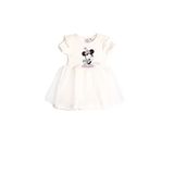 Koton 3SMG80073AK Ekru Minnie Mouse Kız Bebek Elbise