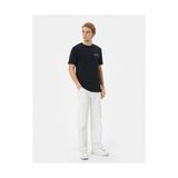 Koton 4SAM10058HK 999 Siyah Pamuk Jersey Kısa Kollu Erkek T-shirt