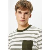 Koton 4SAM10083HK Bisiklet Yaka Erkek T-shirt