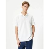 Koton 4SAM10109MK Ekru Erkek T-shirt