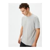 Koton 4SAM10160HK Siyah Erkek T-shirt