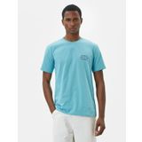Koton 4SAM10221HK Mavi Erkek T-shirt