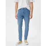 Koton 4SAM40001ND Açık İndigo Erkek Jean Pantolon