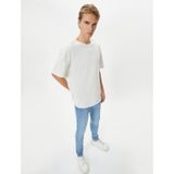 Koton 4SAM40014ND Açık İndigo Erkek Jean Pantolon