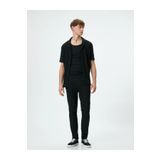 Koton 4SAM40233ND Siyah Erkek Jean Pantolon