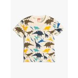 Koton 4SMB10021TK Bej Erkek Çocuk T-shirt