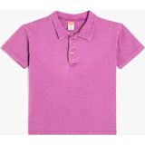 Koton 4SMB10440TK Koton Erkek Bebek T-Shirt Mor Desenli - 3 - 4 Yaş
