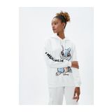 Koton 4WAL10006IK Ekru Kadın Sweatshirt