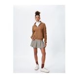 Koton 4WAL10180IK Bej Kadın Sweatshirt