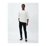 Koton 4WAM40026ND Siyah Erkek Jean Pantolon