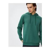 Koton 4WAM70023MK Petrol Erkek Sweatshirt