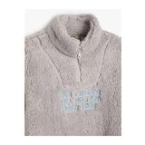 Koton 4WKB10084TK Gri Baskılı Erkek Çocuk Sweatshirt