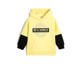 Koton 4WKB10237TK Sarı Erkek Çocuk Sweatshirt