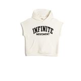 Koton 4WKB10240TK Beyaz Erkek Çocuk Sweatshirt