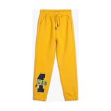 Koton 4WKB40026TK 161 Sarı Pamuk Jersey Erkek Çocuk Eşofman Altı