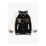 Koton 4WKG10056AK Siyah Kız Çocuk Sweatshirt