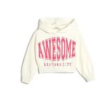 Koton 4WKG10068AK Ekru Slogan Baskılı Kız Çocuk Sweatshirt