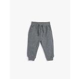 Koton 4WMB40033TK Gri Normal Paça Bebek Eşofman Alt