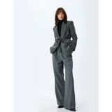 Koton 5Wak50099Uw 048 Gri Kadın Blazer Ceket - 36