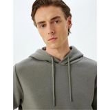 Koton 5WAM70001MK 033 Grı Erkek Sweatshırt - Gri