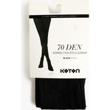 Koton 70 Den Korseli Külotlu Çorap - M - Siyah